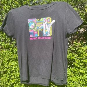 MTV t-shirt. Womens/Jrs. Size L Good used condition.